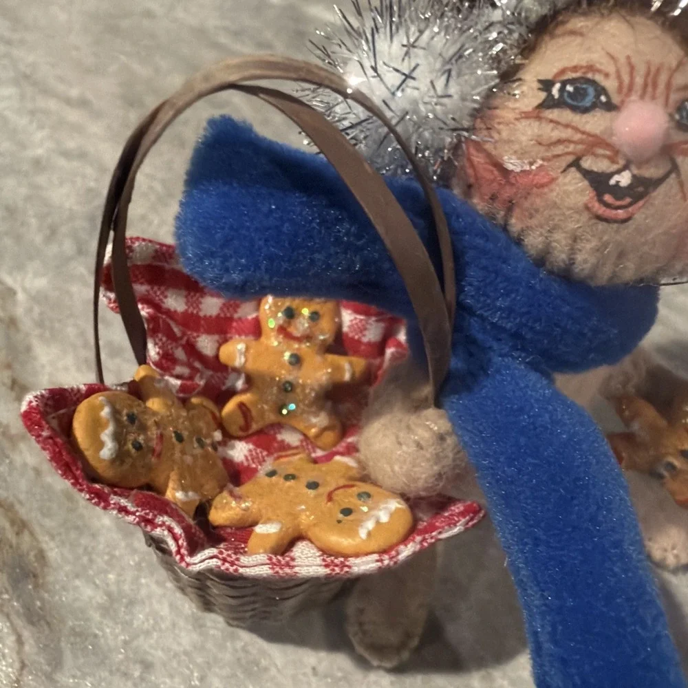 Vtg Annalee Mobilitee Dolls‎ 2004 Gingerbread Bunny 3
